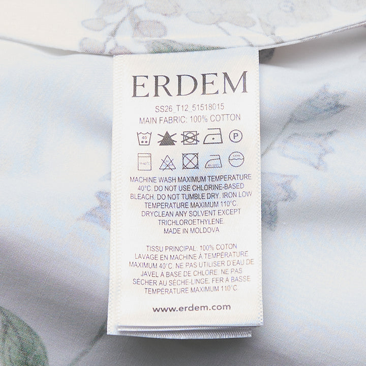 Erdem Floral Print Cotton Sleeveless Top – Available at Club 21, Official Retailer in Singapore, Malaysia & Thailand with Global Shipping Online
