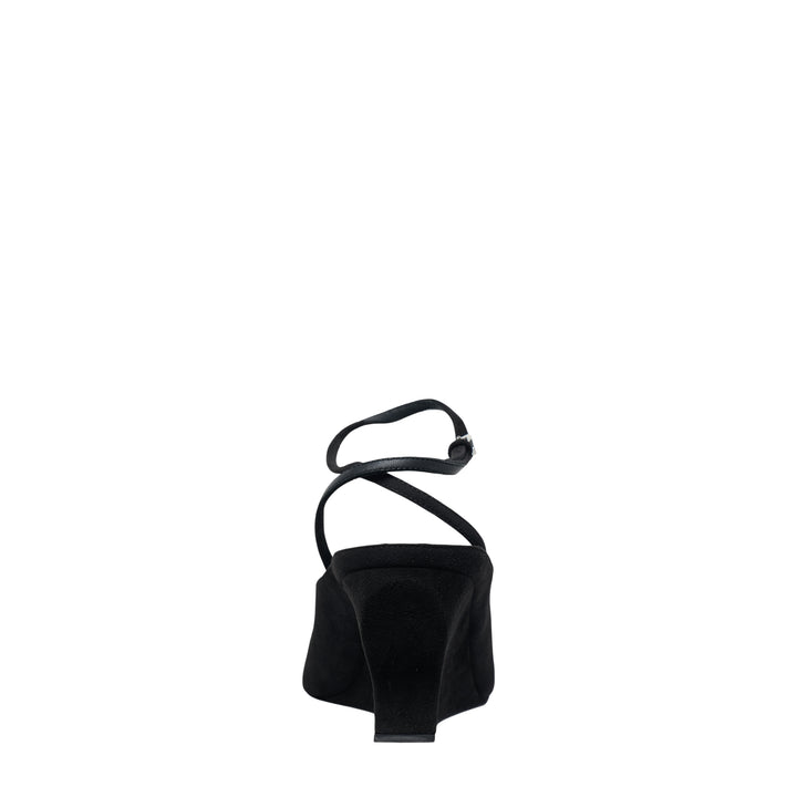 Wave Strap Pumps 60 Suede Goat