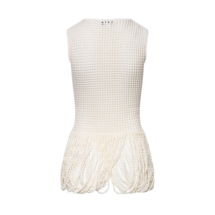 ALAIA Bead Knit Peplum Top – Available at Club 21, Official Retailer in Singapore, Malaysia & Thailand with Global Shipping Online