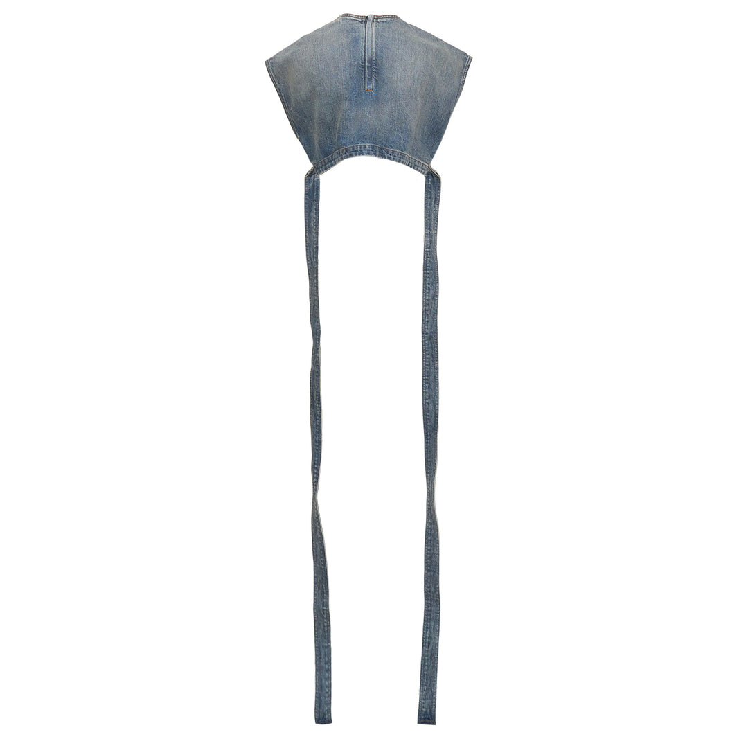 ALAIA Belted Top Japanese Denim – Available at Club 21, Official Retailer in Singapore, Malaysia & Thailand with Global Shipping Online