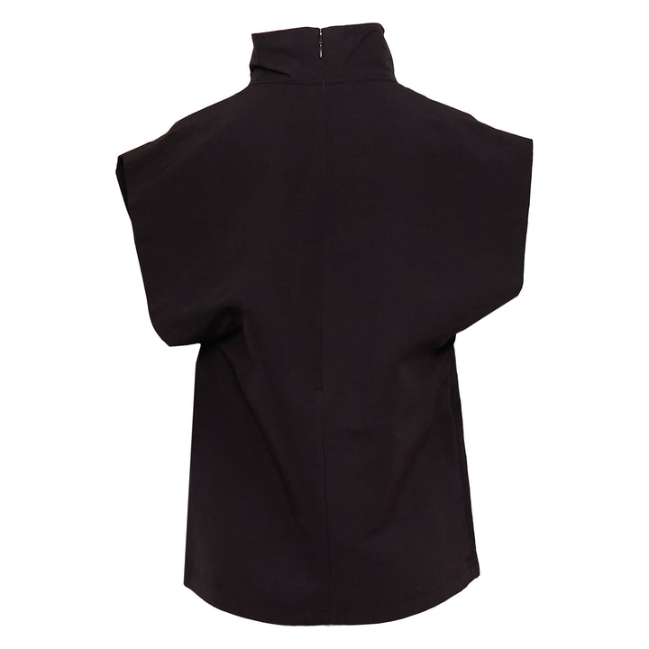 ALAIA High Neck Viscose Blended Top – Available at Club 21, Official Retailer in Singapore, Malaysia & Thailand with Global Shipping Online