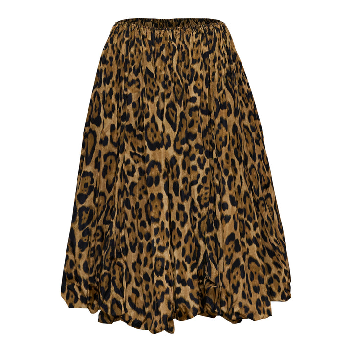 ALAIA A-Line Skirt Ocelot Taffeta – Available at Club 21, Official Retailer in Singapore, Malaysia & Thailand with Global Shipping Online