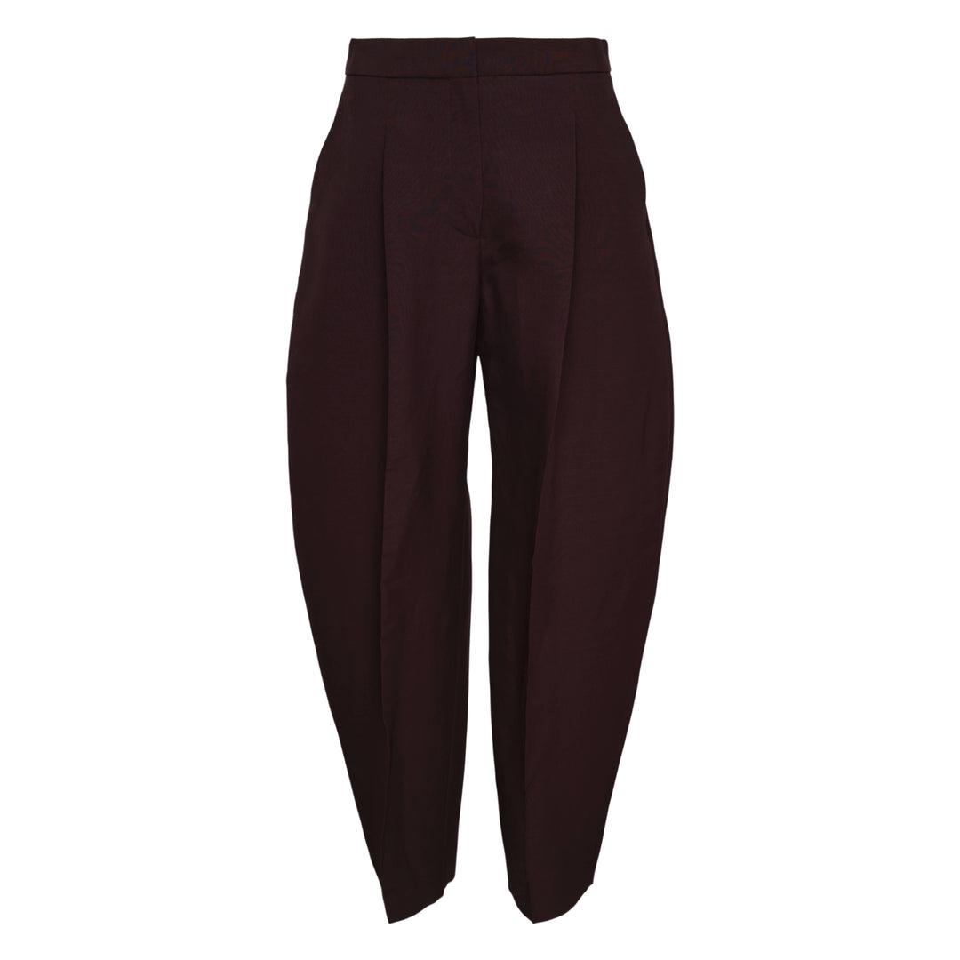 Viscose Blend Tailored Pants