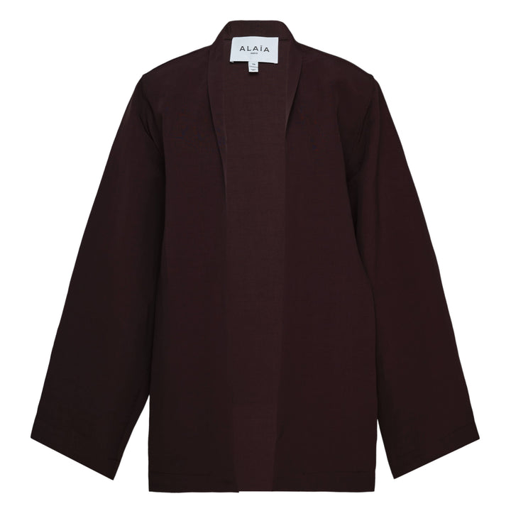 Straight Viscose Blend Jacket