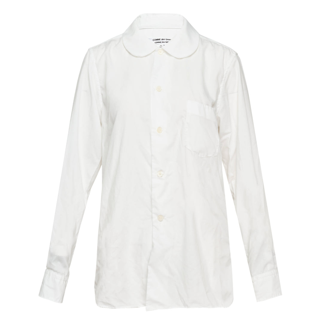 COMME des GARCONS Polyester Spun Broad Thin Blouse – Available at Club 21, Official Retailer in Singapore, Malaysia & Thailand with Global Shipping Online