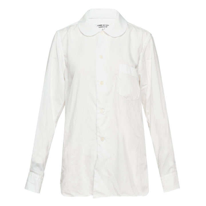 COMME des GARCONS Polyester Spun Broad Thin Blouse – Available at Club 21, Official Retailer in Singapore, Malaysia & Thailand with Global Shipping Online