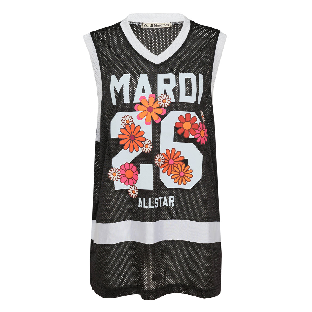 Mardi Mercredi Mesh Jersey Sleeveless Top – Available at Club 21, Official Retailer in Singapore, Malaysia & Thailand with Global Shipping Online