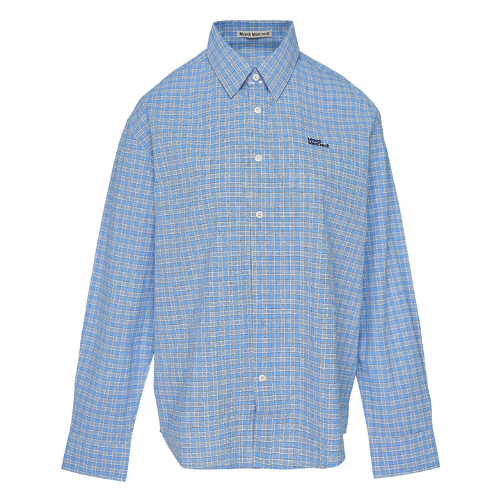 Mardi Mercredi Cotton Shirt Check Logo – Available at Club 21, Official Retailer in Singapore, Malaysia & Thailand with Global Shipping Online