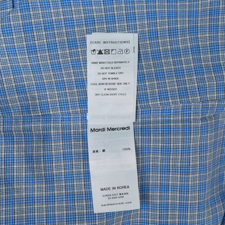Mardi Mercredi Cotton Shirt Check Logo – Available at Club 21, Official Retailer in Singapore, Malaysia & Thailand with Global Shipping Online