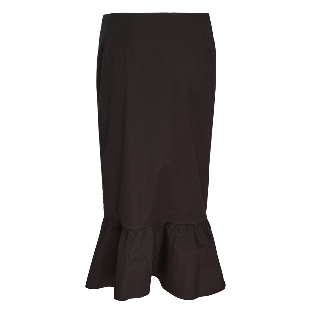 Carolina Herrera Ruched Pencil Skirt With Ruffle – Available at Club 21, Official Retailer in Singapore, Malaysia & Thailand with Global Shipping Online