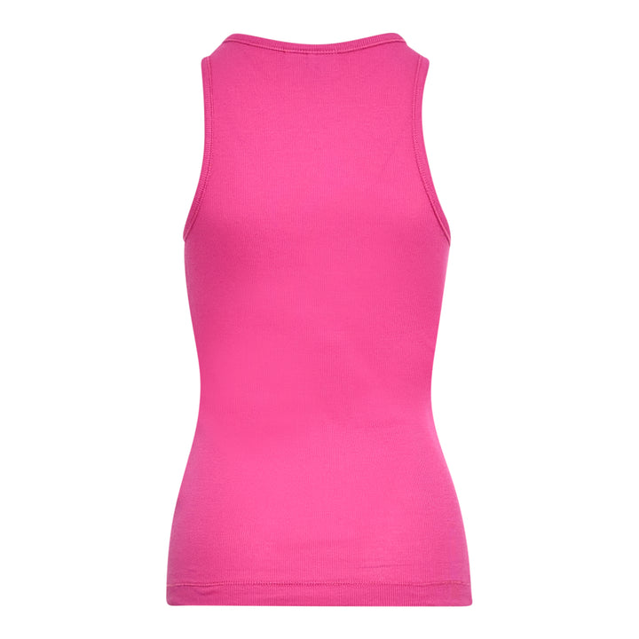 GANNI Soft Cotton Rib Tank Top – Available at Club 21, Official Retailer in Singapore, Malaysia & Thailand with Global Shipping Online