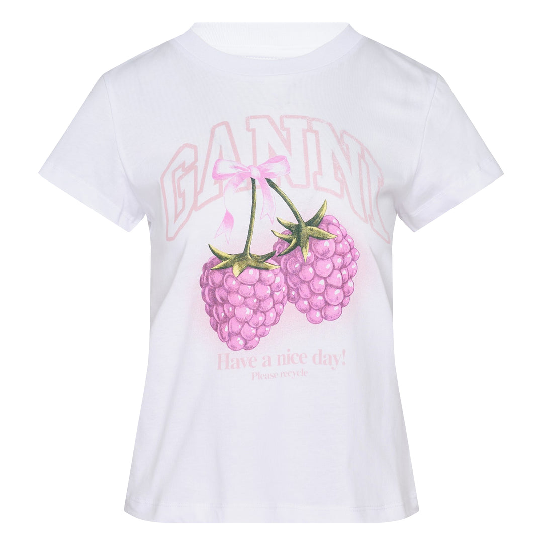 GANNI Baby Fit T-Shirt – Available at Club 21, Official Retailer in Singapore, Malaysia & Thailand with Global Shipping Online