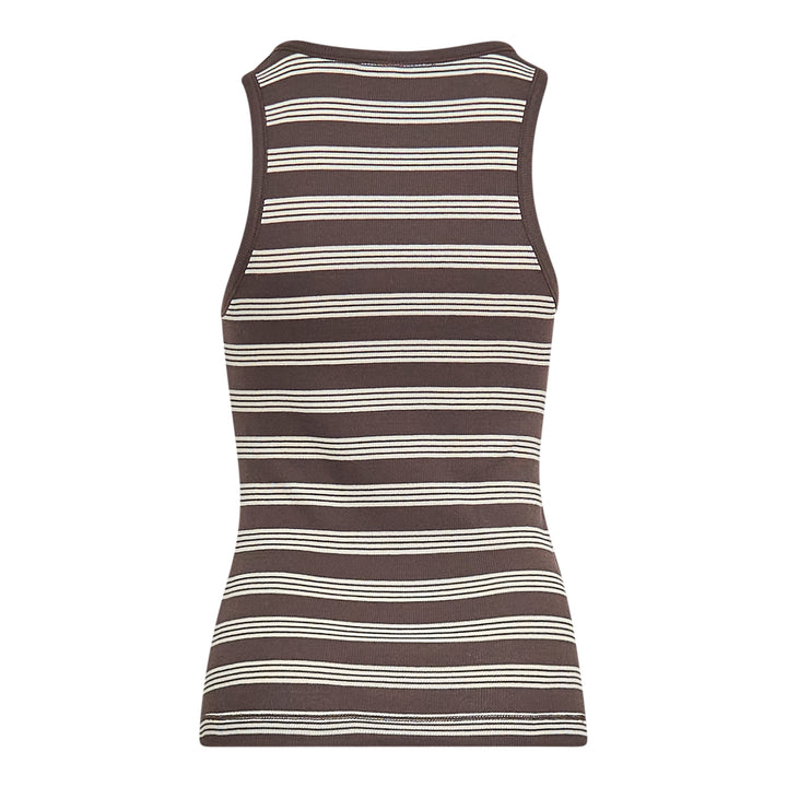 GANNI Soft Cotton Rib Tank Top – Available at Club 21, Official Retailer in Singapore, Malaysia & Thailand with Global Shipping Online