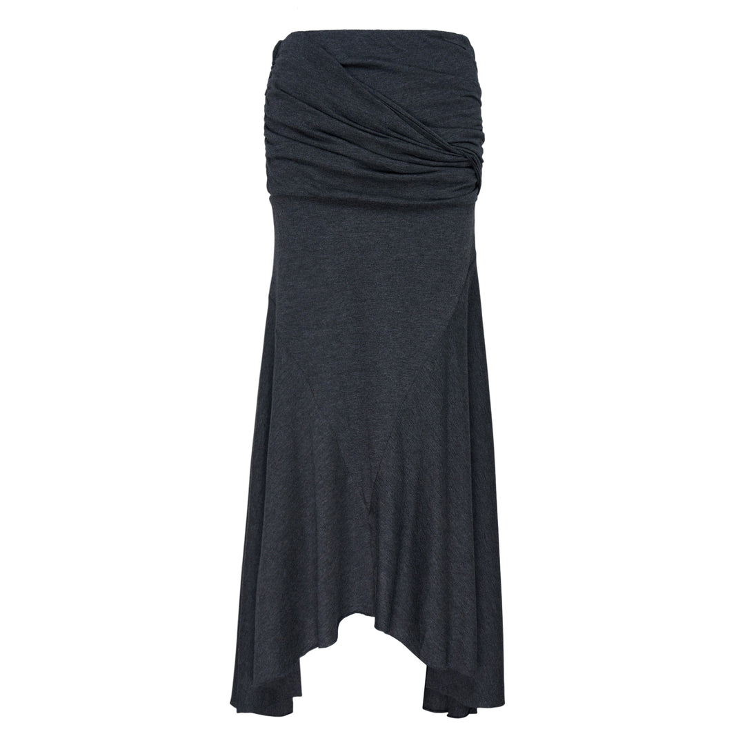 GANNI Modal Jersey Draped Long Skirt – Available at Club 21, Official Retailer in Singapore, Malaysia & Thailand with Global Shipping Online