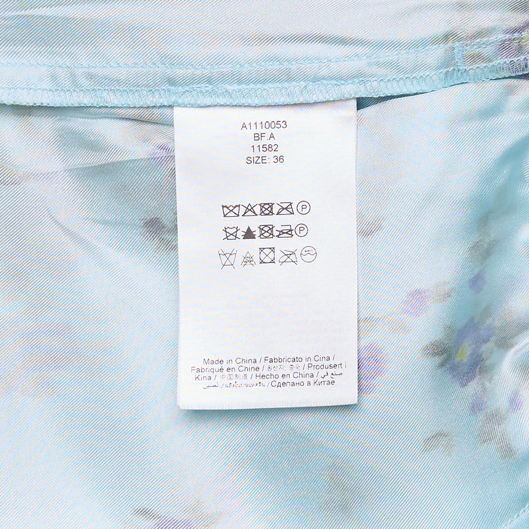 GANNI Printed Silk Twill Elasticated Shorts – Available at Club 21, Official Retailer in Singapore, Malaysia & Thailand with Global Shipping Online