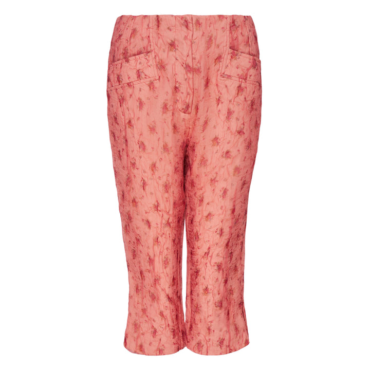 GANNI Shibori Organza Fitted Capri Trousers – Available at Club 21, Official Retailer in Singapore, Malaysia & Thailand with Global Shipping Online