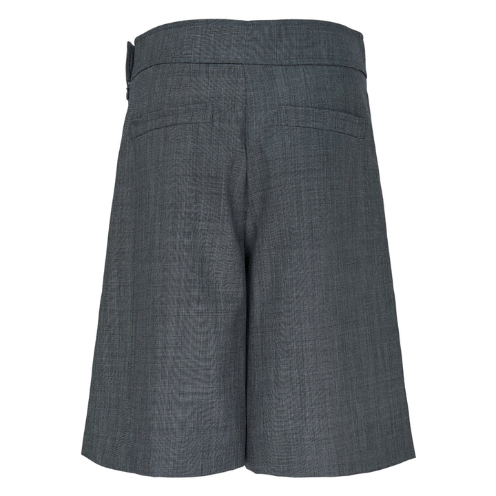 GANNI Wool Melange Suiting Low Waist Shorts – Available at Club 21, Official Retailer in Singapore, Malaysia & Thailand with Global Shipping Online
