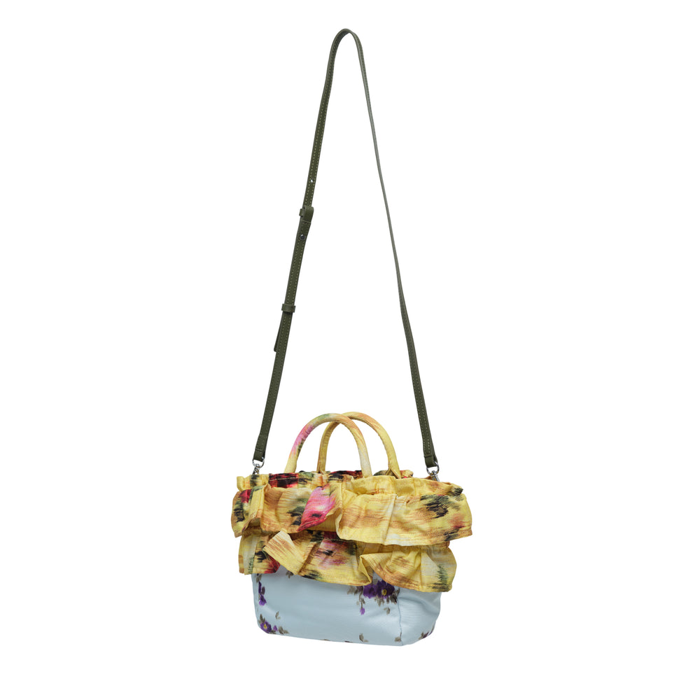 GANNI Mini Shopper Ruffle Print – Available at Club 21, Official Retailer in Singapore, Malaysia & Thailand with Global Shipping Online