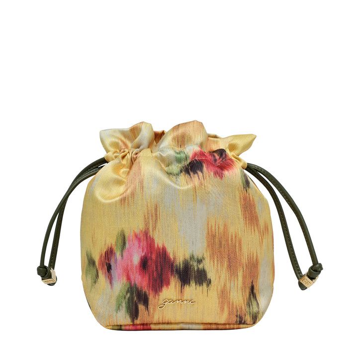 GANNI Printed Taffeta Pouch – Available at Club 21, Official Retailer in Singapore, Malaysia & Thailand with Global Shipping Online