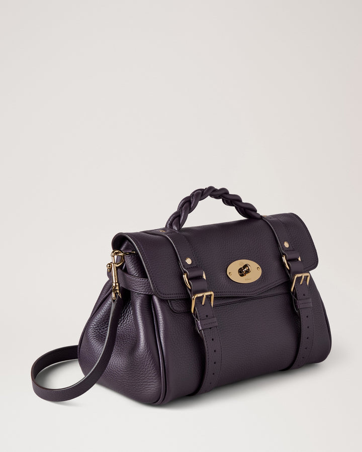 Mulberry Alexa Heavy Grain Satchel – Available at Club 21, Official Retailer in Singapore, Malaysia & Thailand with Global Shipping Online