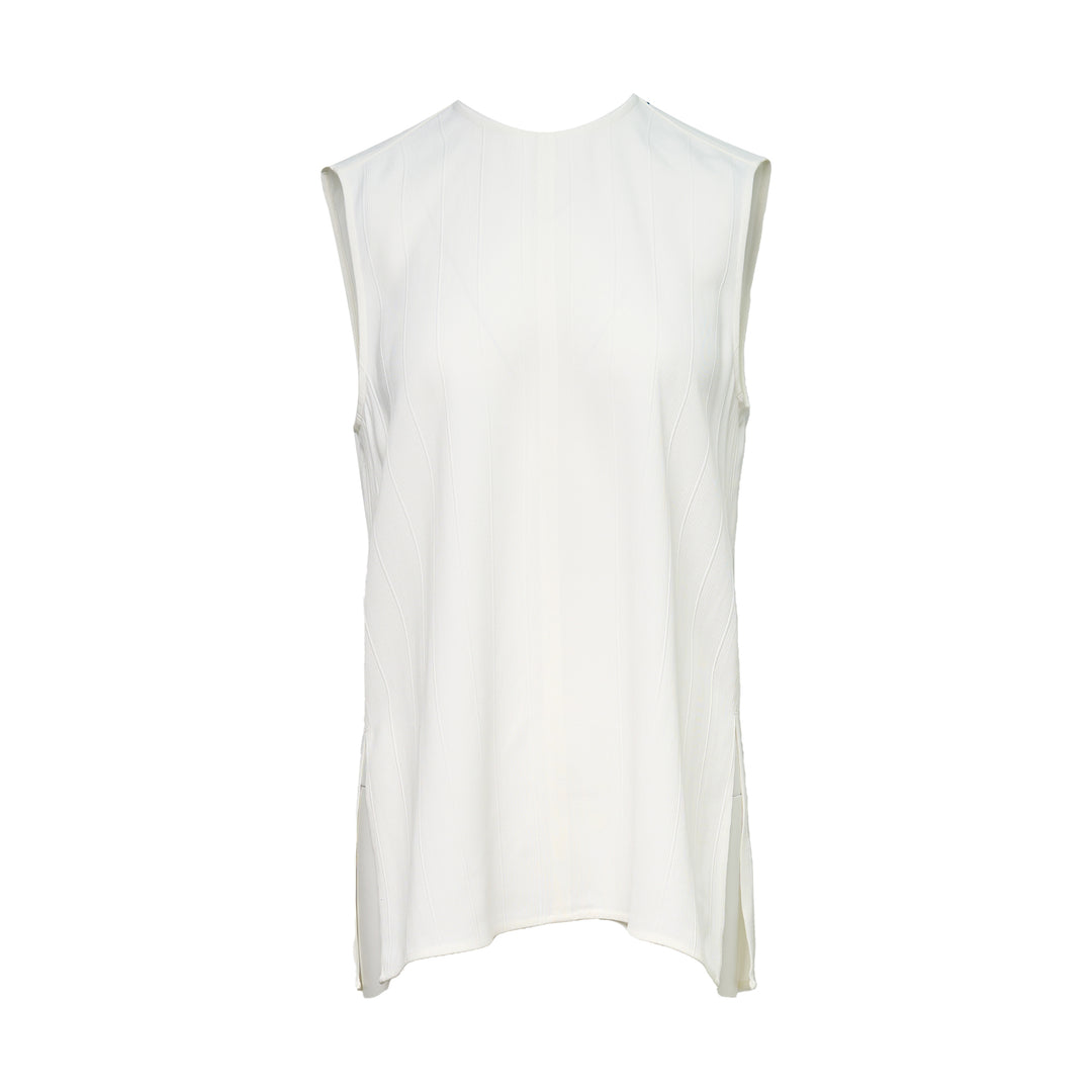 Woven Stripe Top