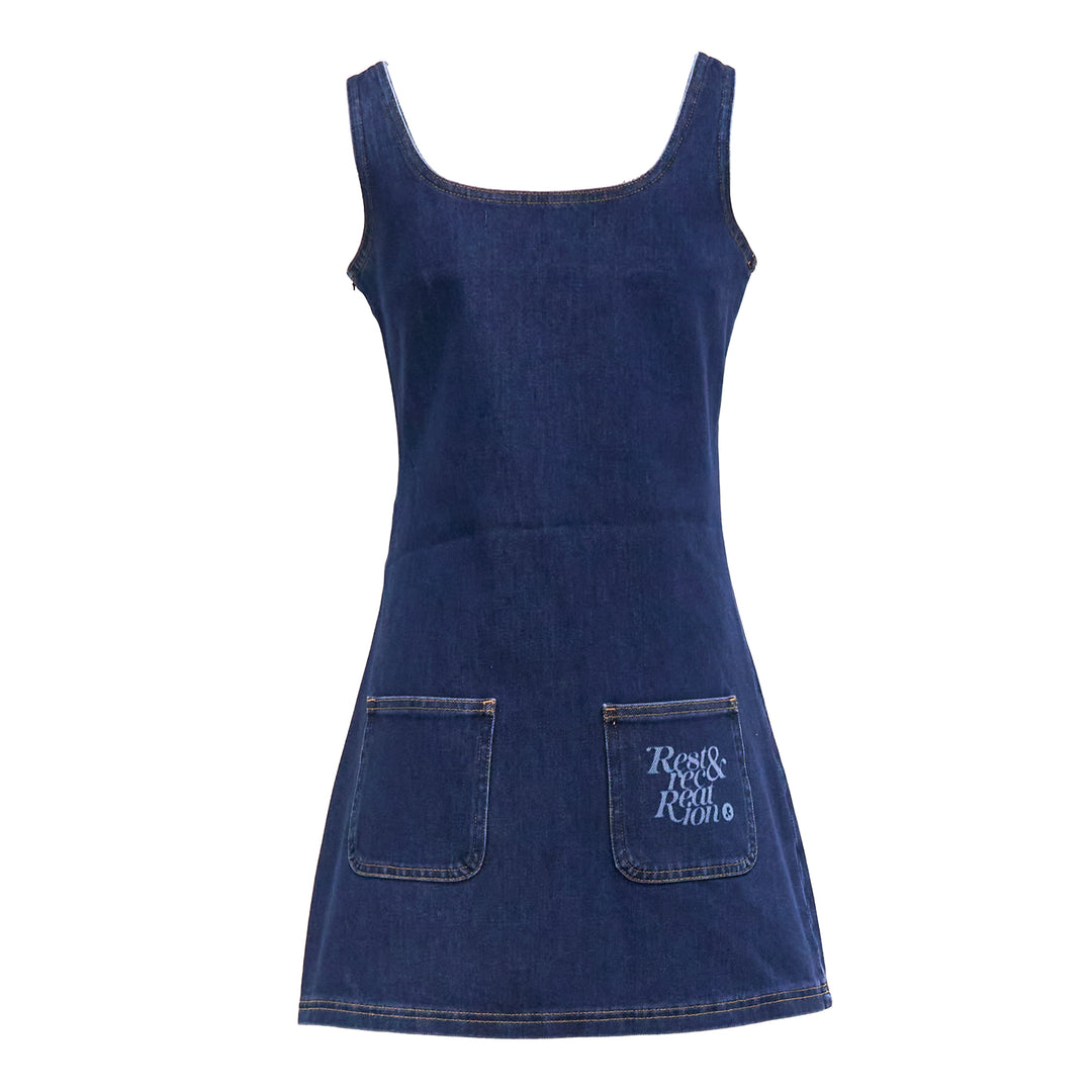 Rest&Recreation Denim Mini Dress – Available at Club 21, Official Retailer in Singapore, Malaysia & Thailand with Global Shipping Online