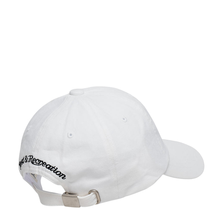Raw-Edge Logo Cap