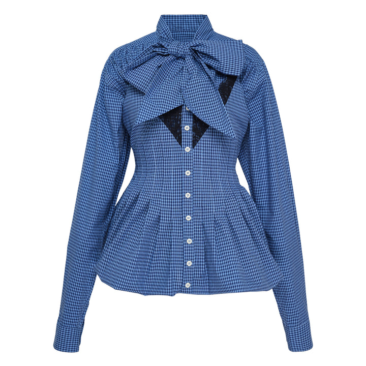 Roll-Up Tie Slip Shirt