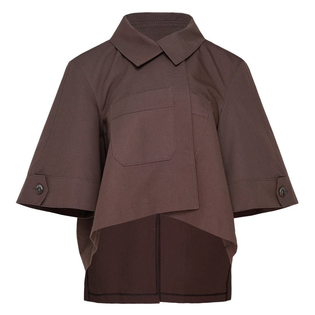 Asymmetric Signature Blouson