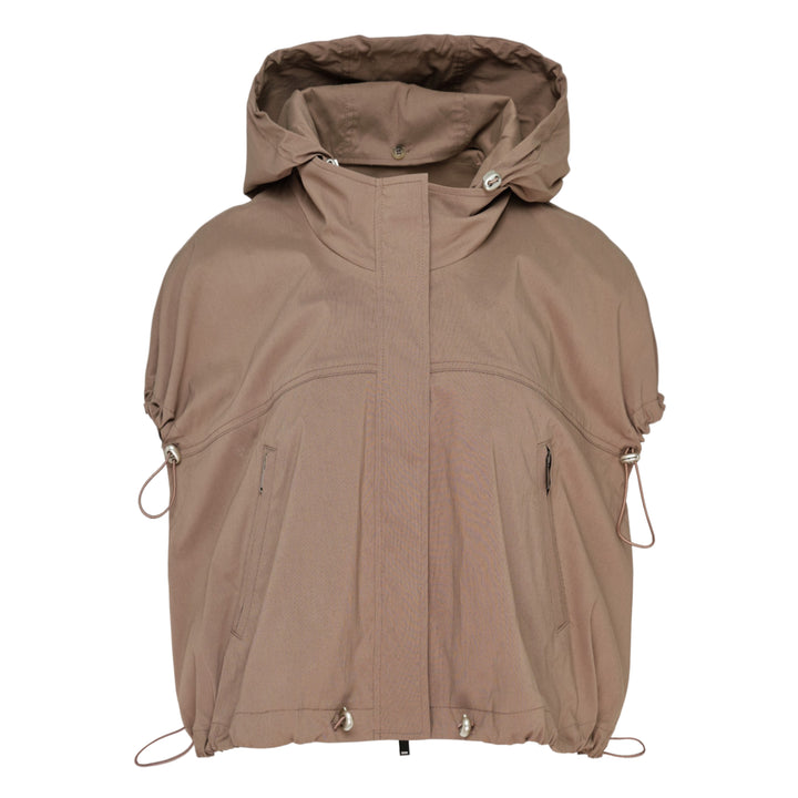 Drawstring Hooded Blouson