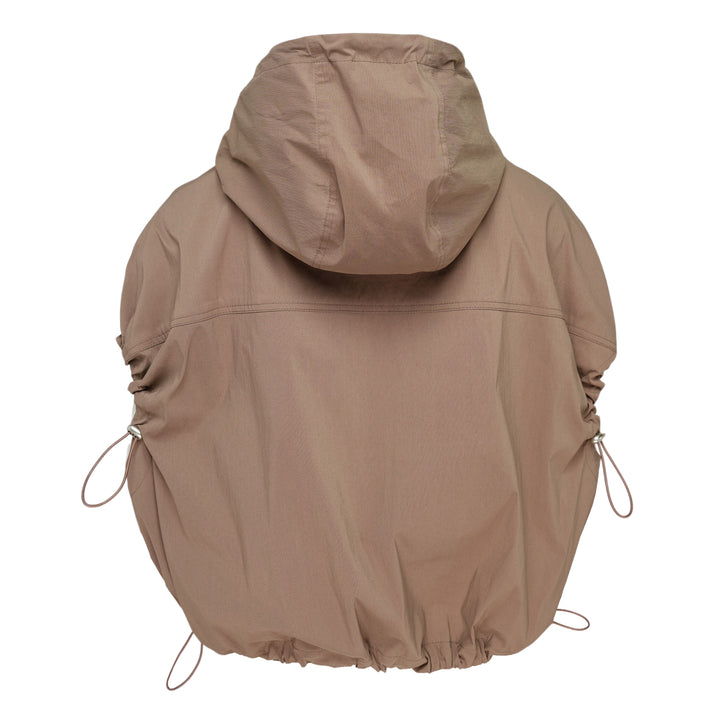 Drawstring Hooded Blouson