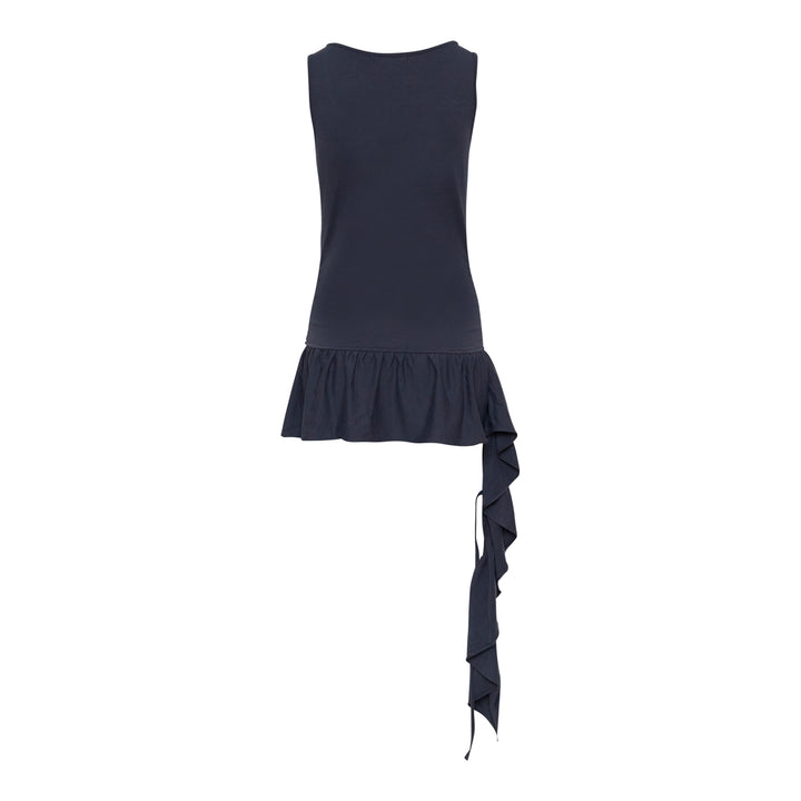 Mardi Mercredi Sleeveless Ruffle Hem Tank – Available at Club 21, Official Retailer in Singapore, Malaysia & Thailand with Global Shipping Online