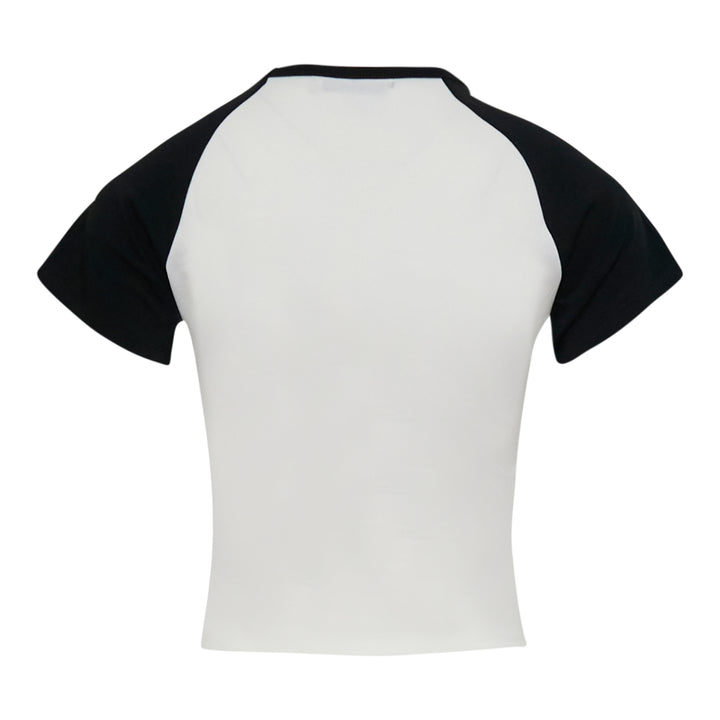 Mardi Mercredi Cropped T-Shirt Raglan No.26 Lace – Available at Club 21, Official Retailer in Singapore, Malaysia & Thailand with Global Shipping Online