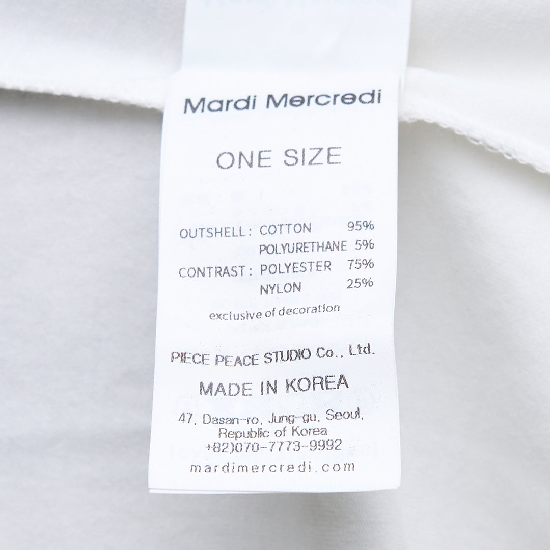 Mardi Mercredi Cropped T-Shirt Raglan No.26 Lace – Available at Club 21, Official Retailer in Singapore, Malaysia & Thailand with Global Shipping Online