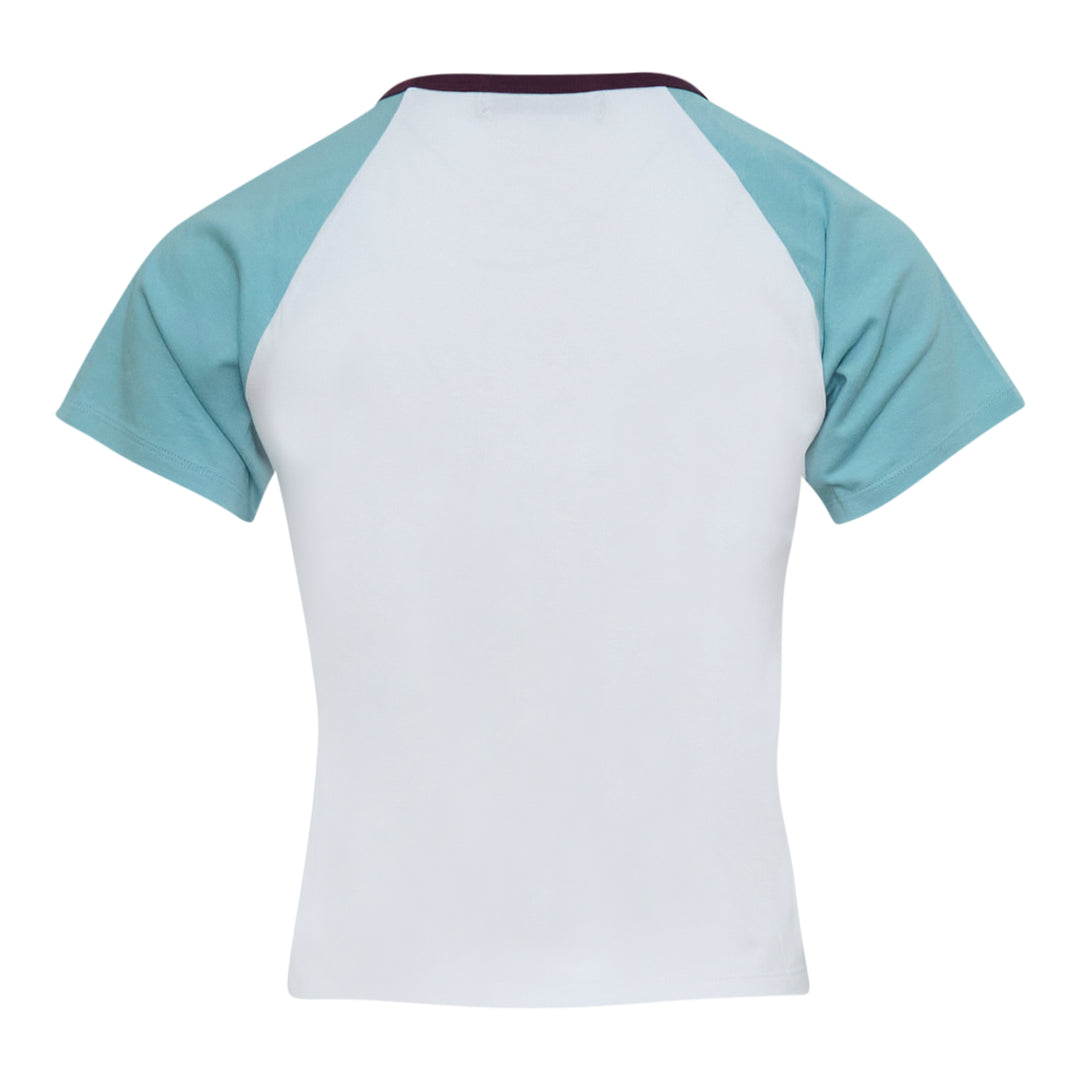 Mardi Mercredi Slim Raglan Flower T-Shirt – Available at Club 21, Official Retailer in Singapore, Malaysia & Thailand with Global Shipping Online
