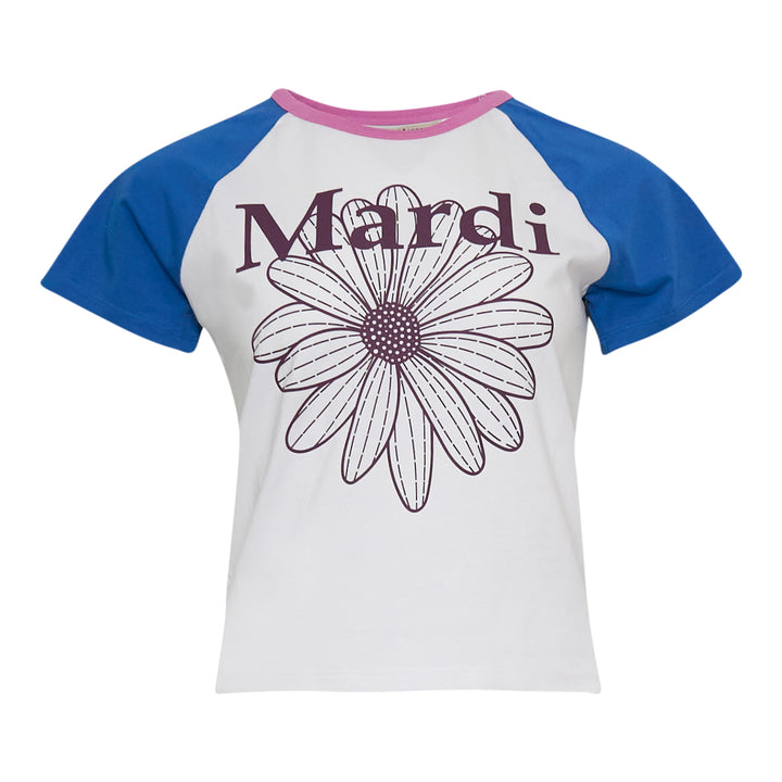 Mardi Mercredi Slim Raglan Flower T-Shirt – Available at Club 21, Official Retailer in Singapore, Malaysia & Thailand with Global Shipping Online