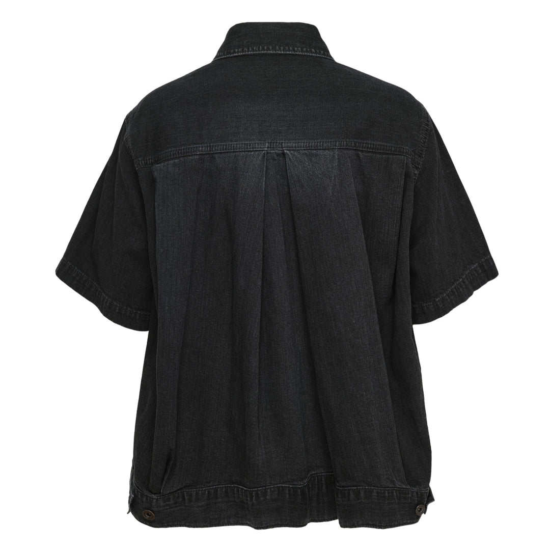 Short Sleeve Denim Shirt