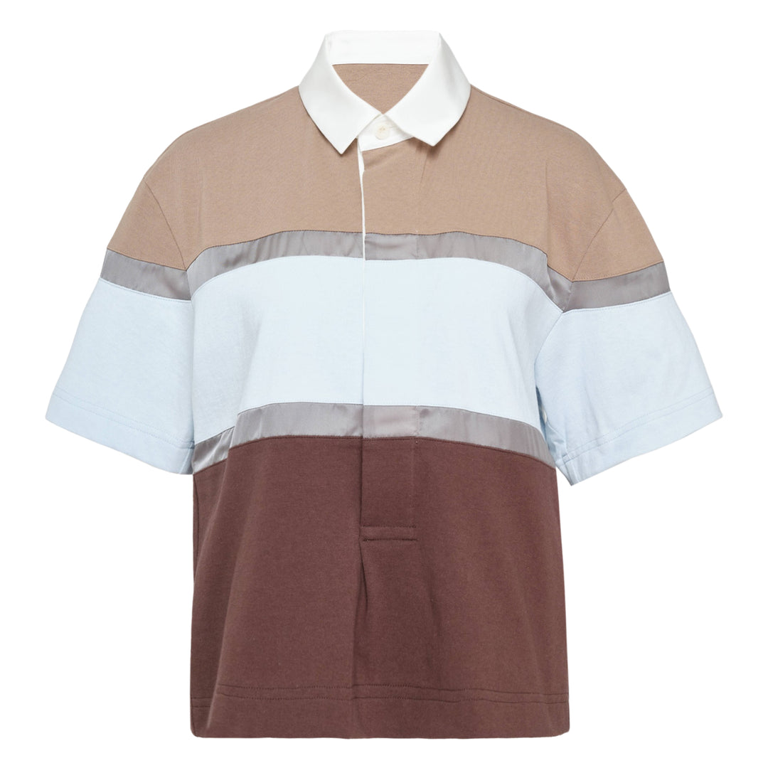 Color Block Short Sleeve Shirt