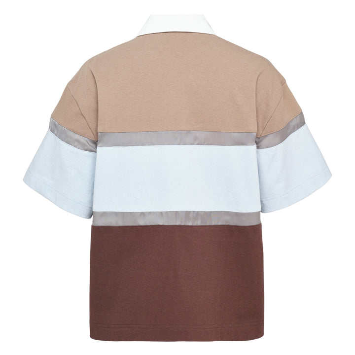 Color Block Short Sleeve Shirt