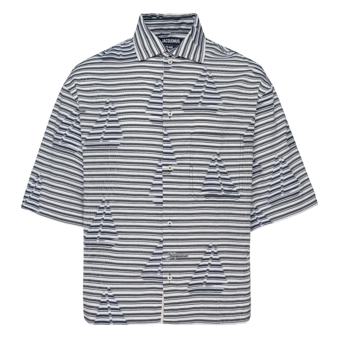 JACQUEMUS La Chemise Plage Woven Shirt – Available at Club 21, Official Retailer in Singapore, Malaysia & Thailand with Global Shipping Online