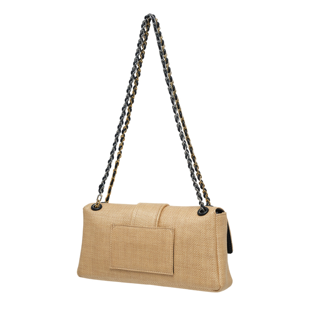 JACQUEMUS Le Bambino Chaine Woven Shoulder Bag – Available at Club 21, Official Retailer in Singapore, Malaysia & Thailand with Global Shipping Online