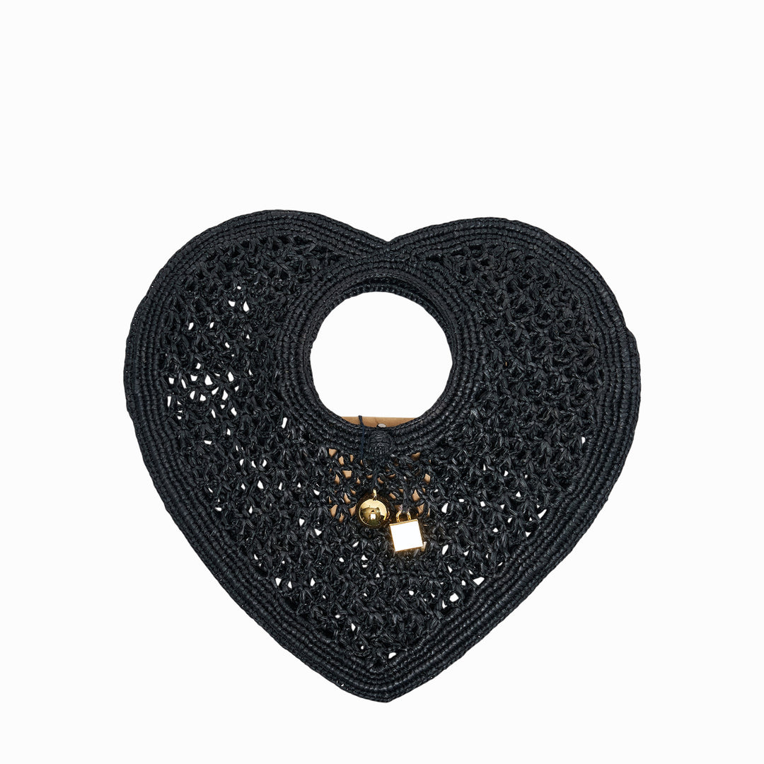 Le Spiaggia Coeur Woven Bag