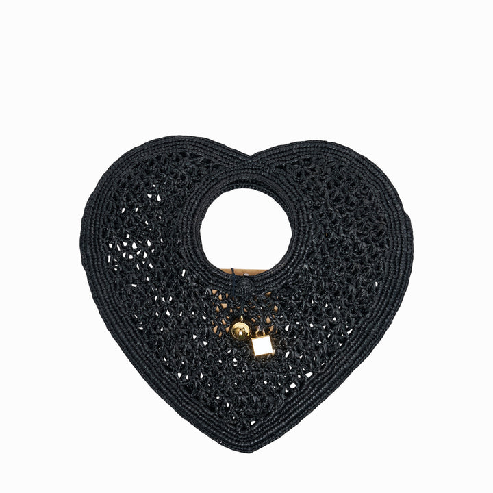 Le Spiaggia Coeur Woven Bag