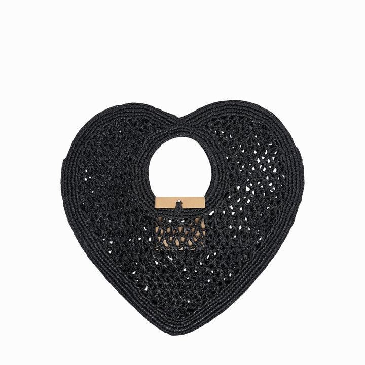 Le Spiaggia Coeur Woven Bag