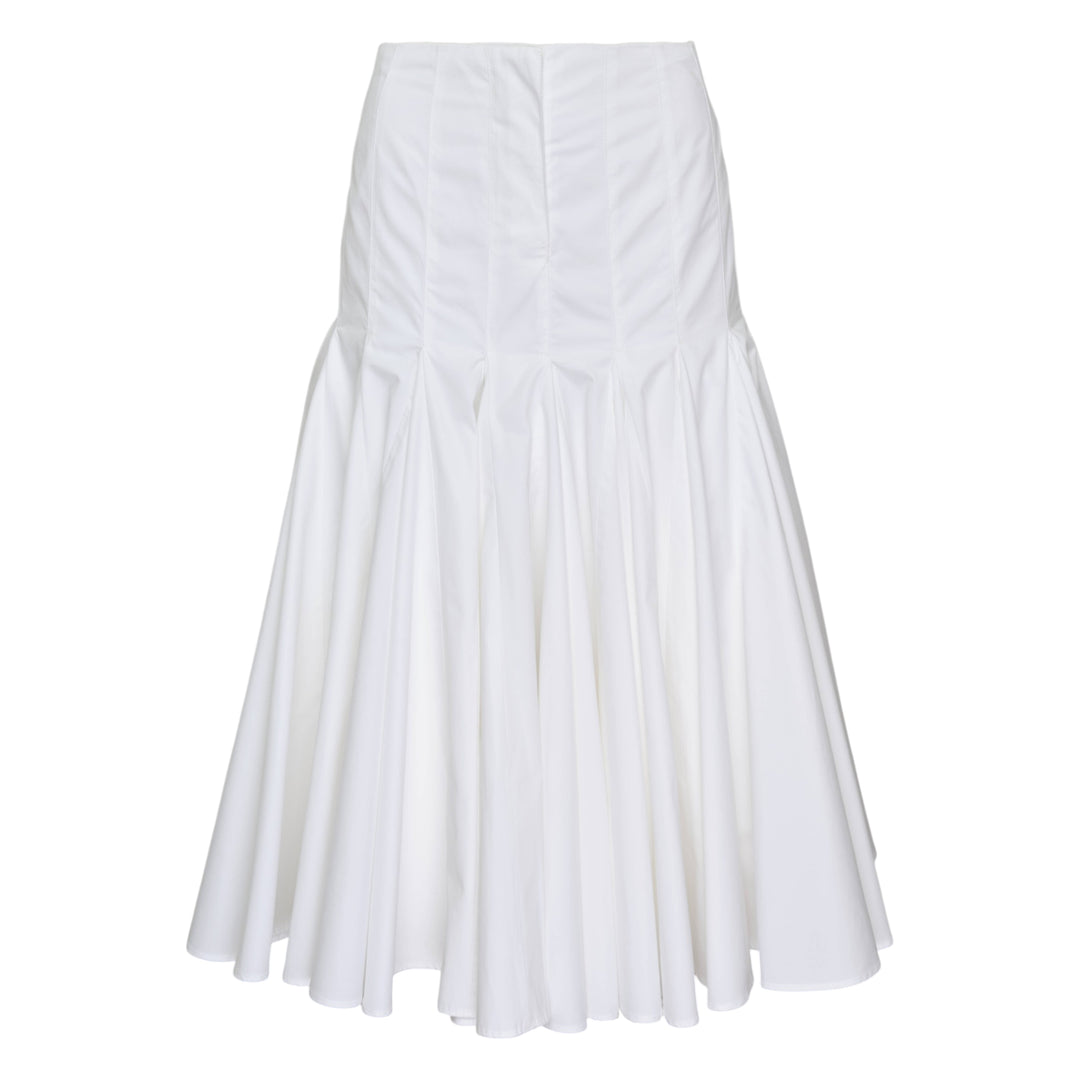 Agave Woven Midi Skirt
