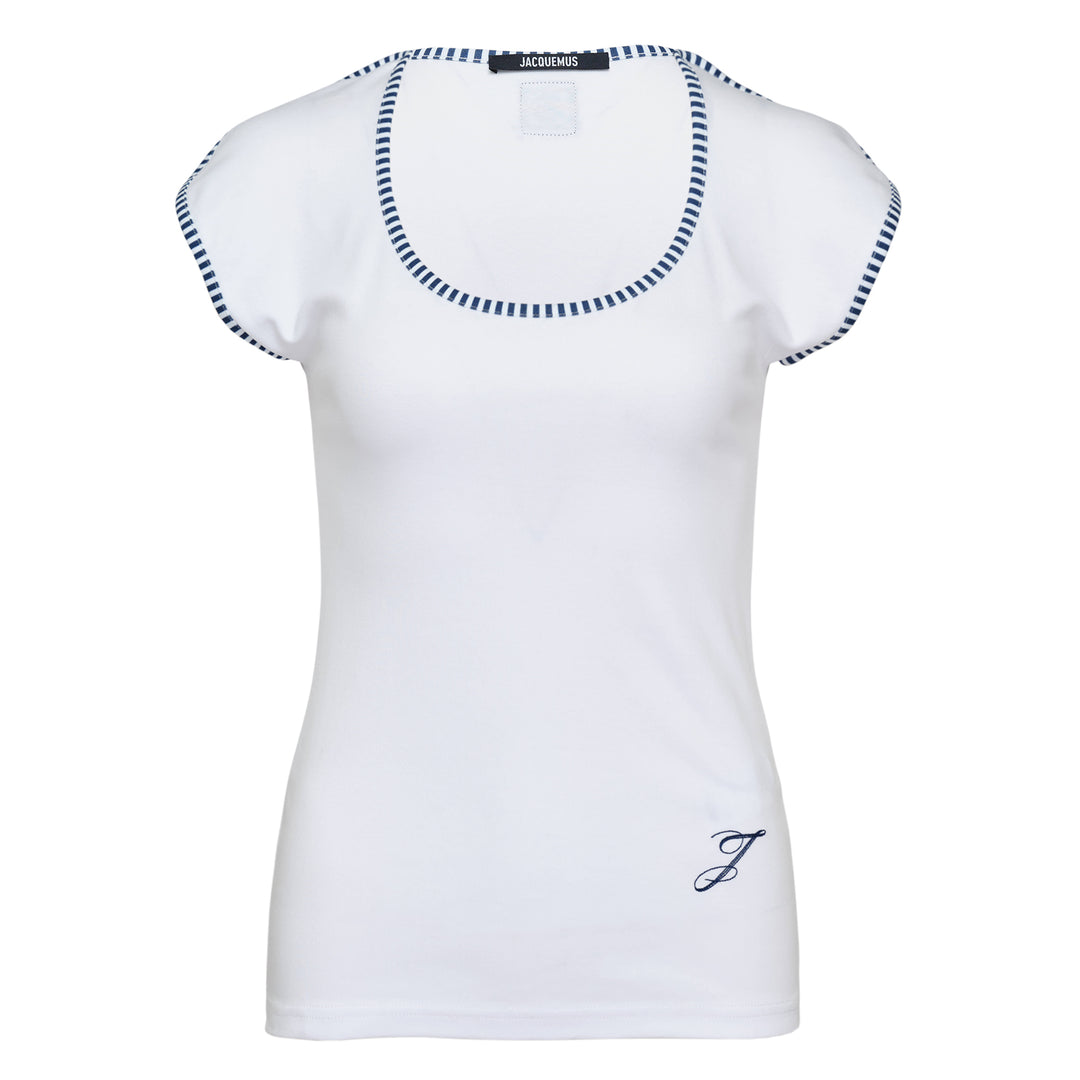 JACQUEMUS Le T-Shirt Espiral Jersey – Available at Club 21, Official Retailer in Singapore, Malaysia & Thailand with Global Shipping Online
