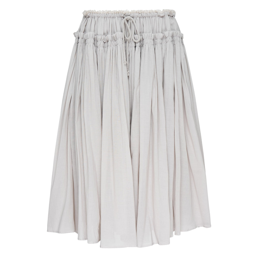 Lace String Gathered Skirt