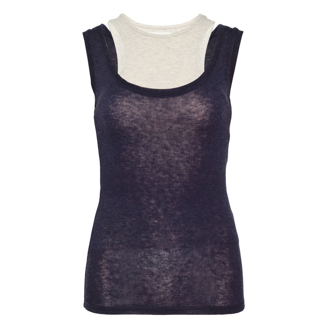Soft Layered Scoop Top