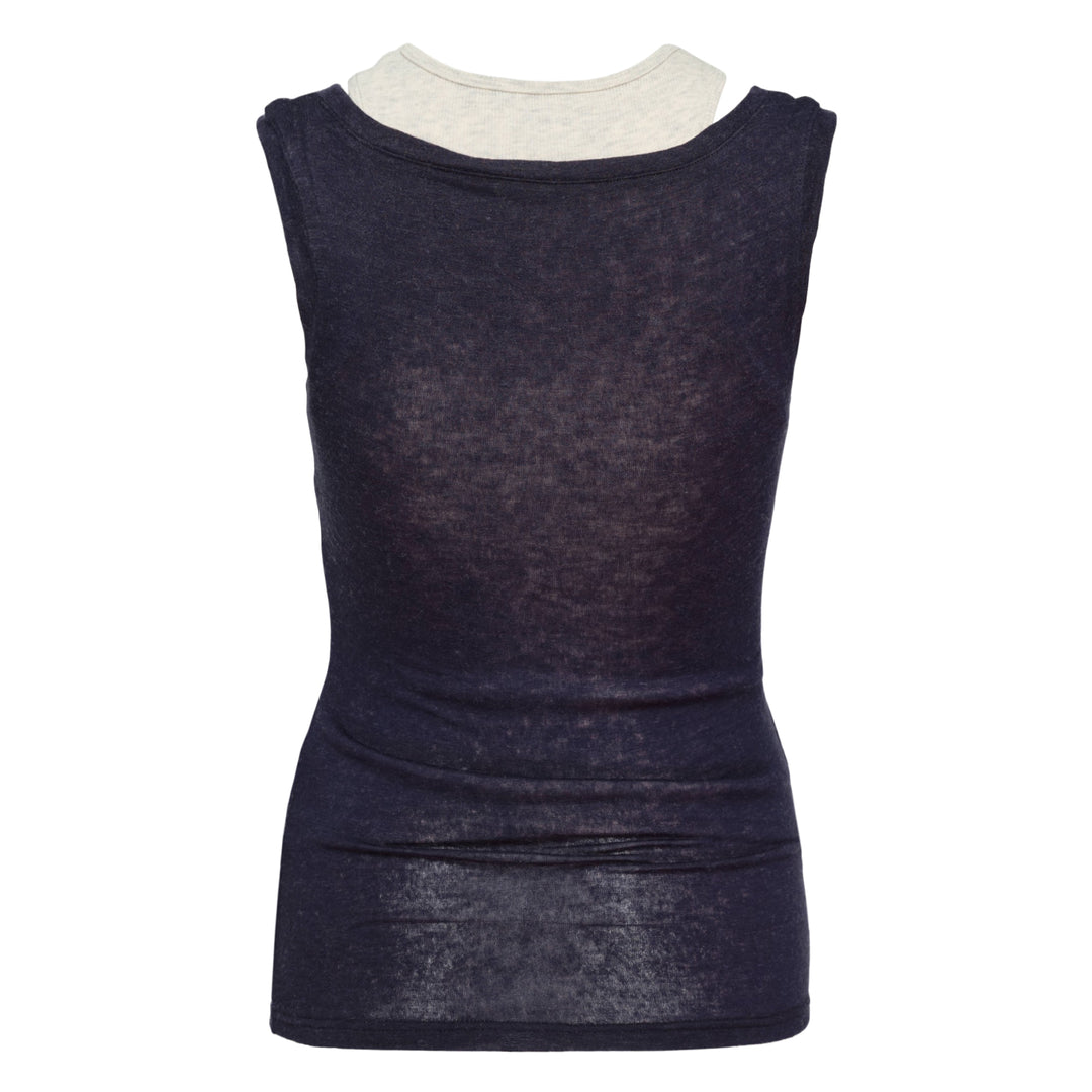 Soft Layered Scoop Top