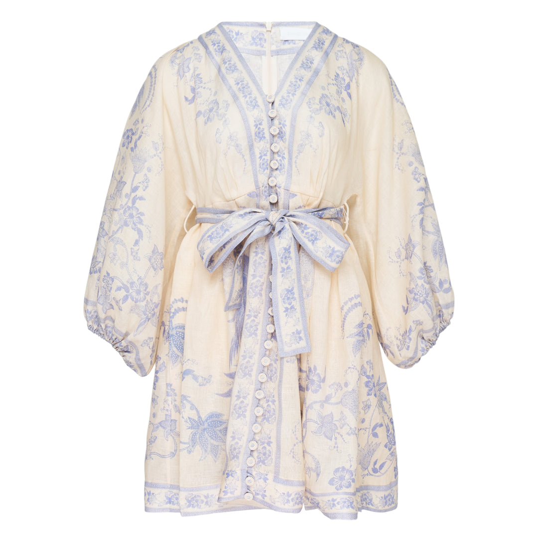 Indra Plunge Mini Dress